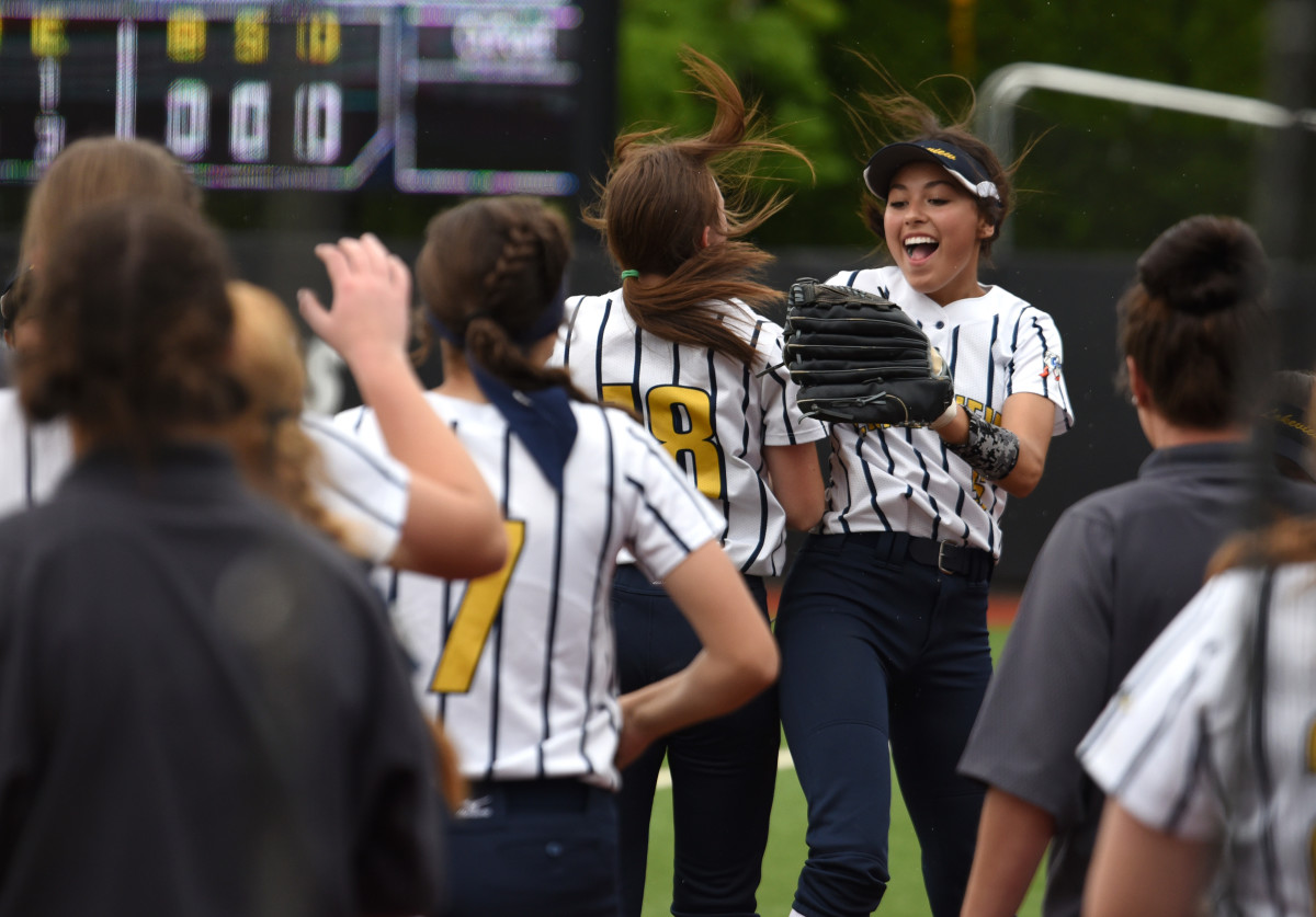 x Lakeview Grant Union 2A:1A softball final Taylor Balkom 13